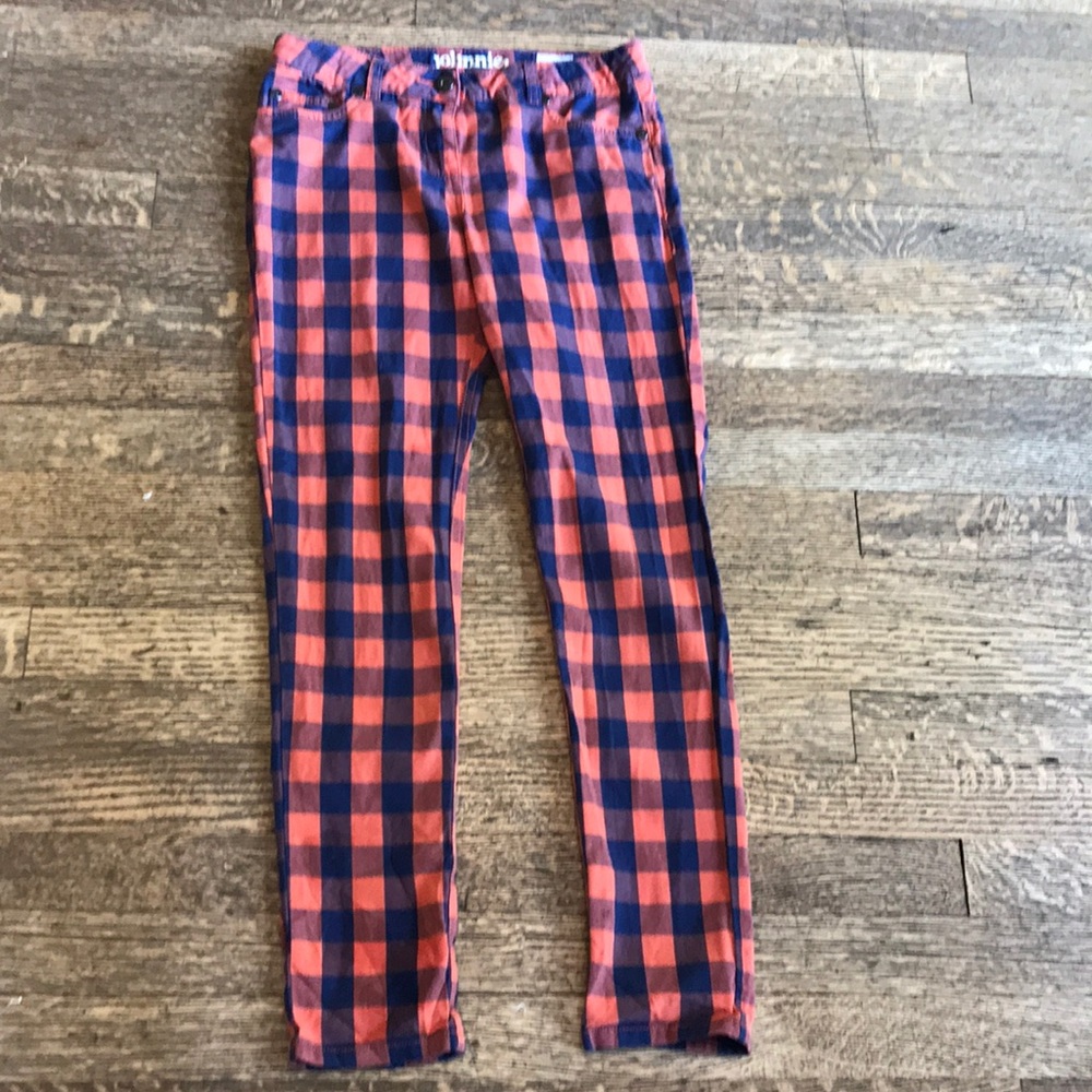 Hot Gingham Johnnie b Jeans